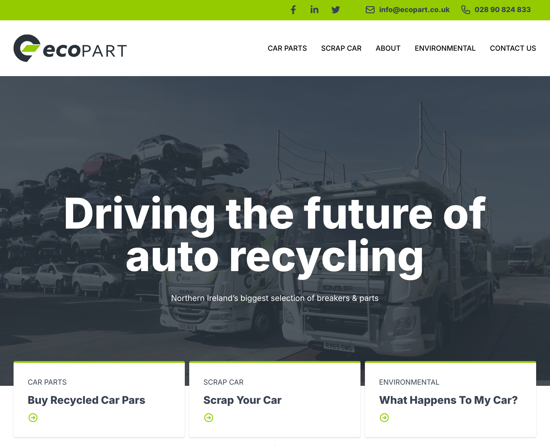 ECOPart home page